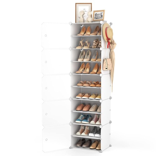 Tier shoe storage cabinet - 10,