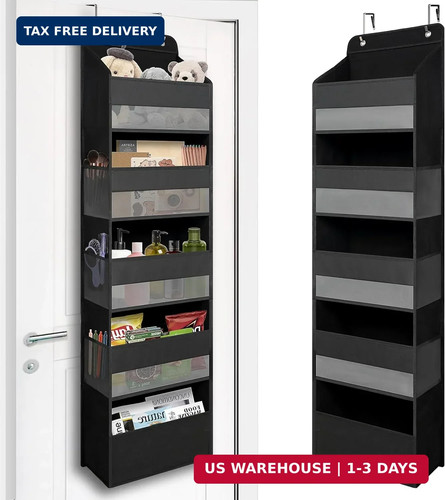 Over door organizer - door, with