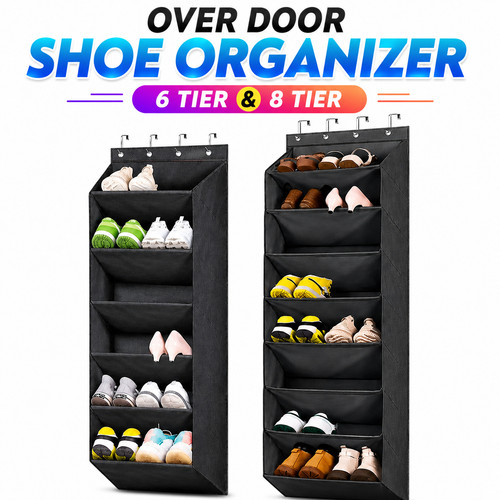 Over door shoe organizer 8 - door,